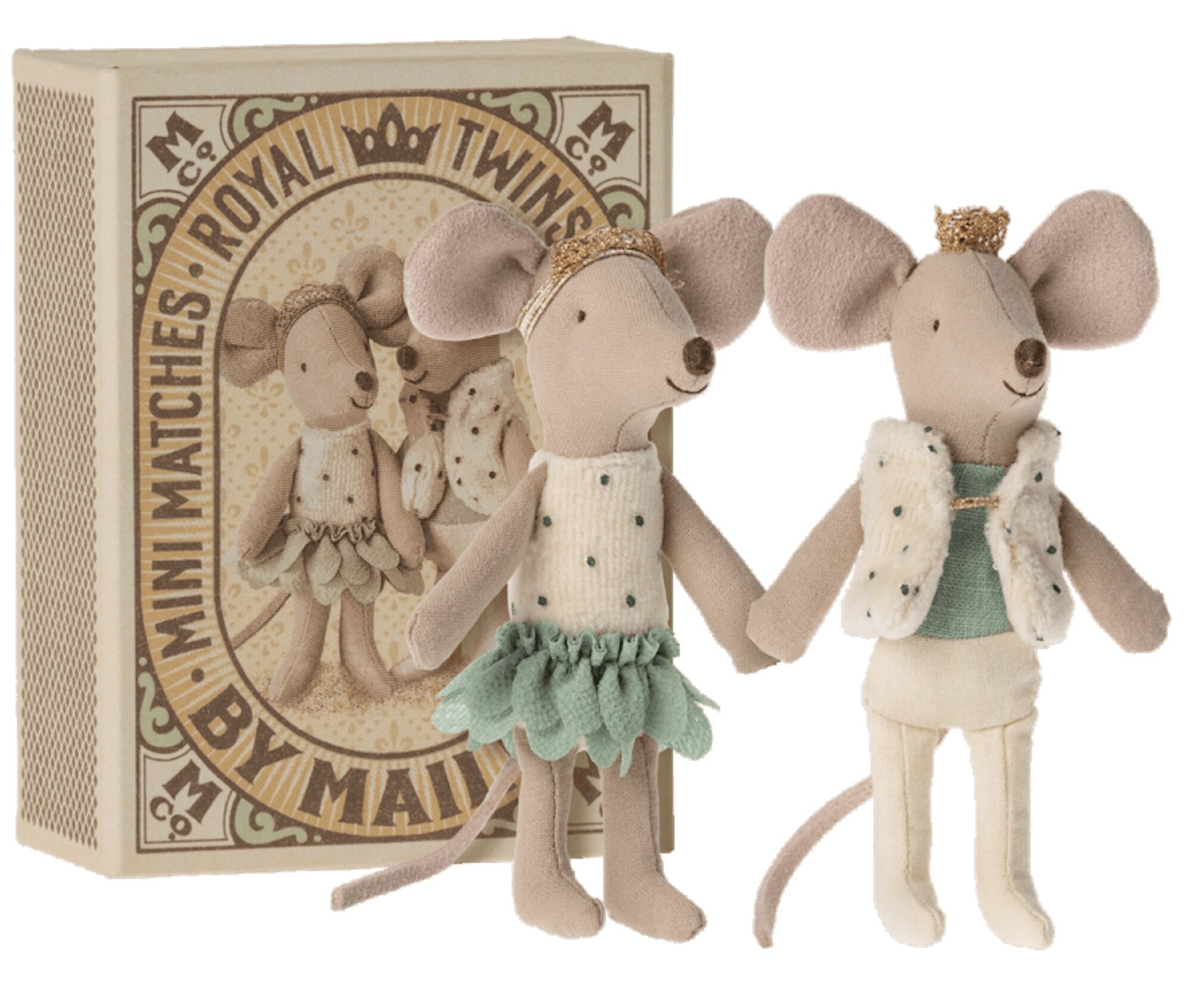 Royal Twins Mice in Box