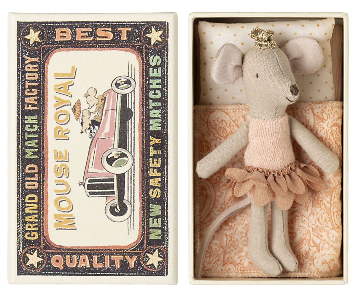 Princess Mouse Little Sister in Box Peach