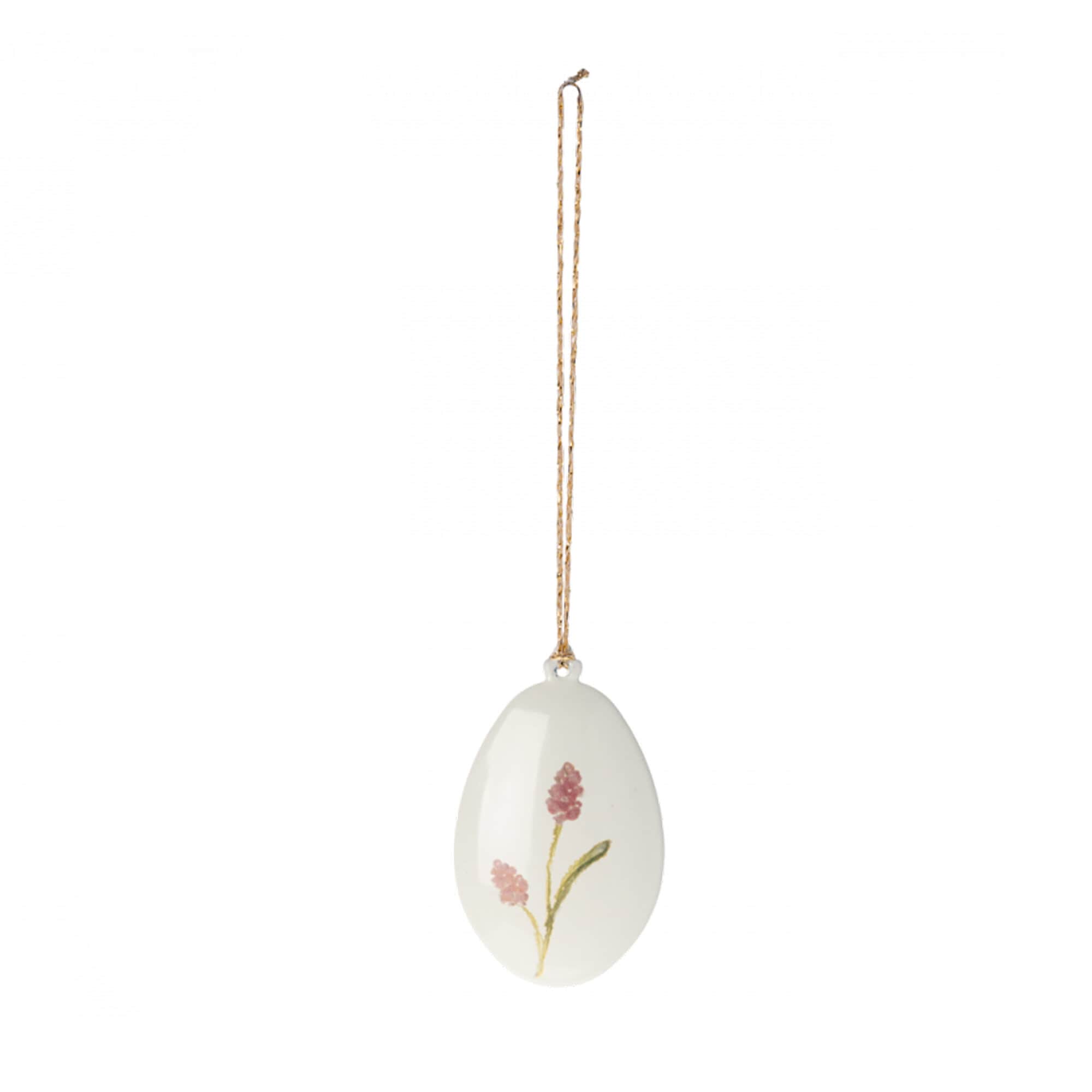 Ornament Easter Egg Pink Plain