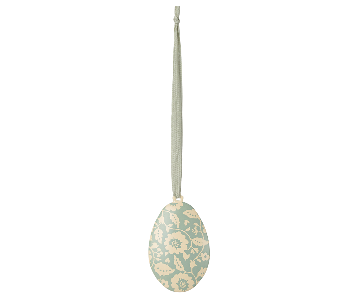 Ornament Easter Egg Flowers Mint