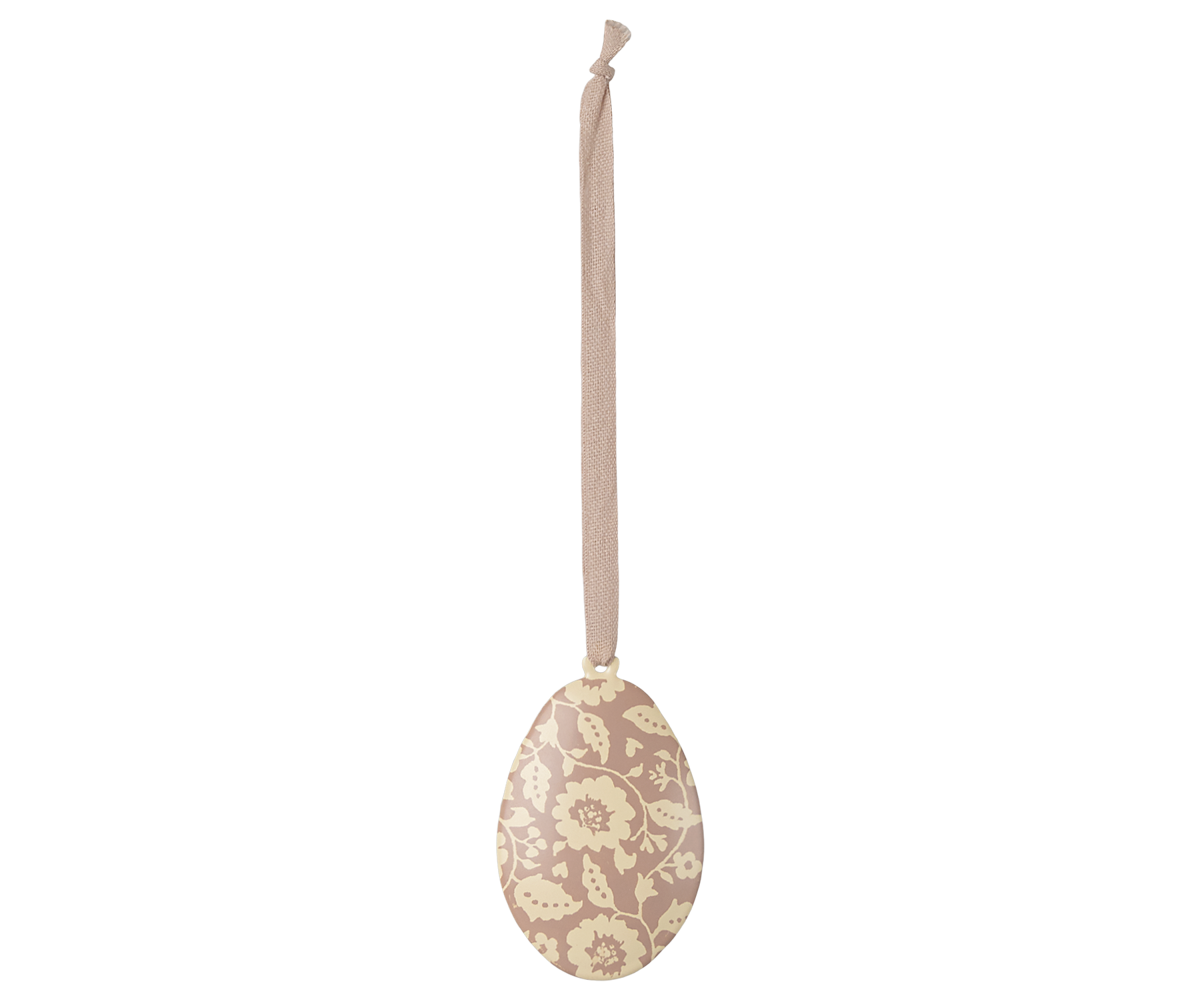 Ornament Easter Egg Flowers Pink