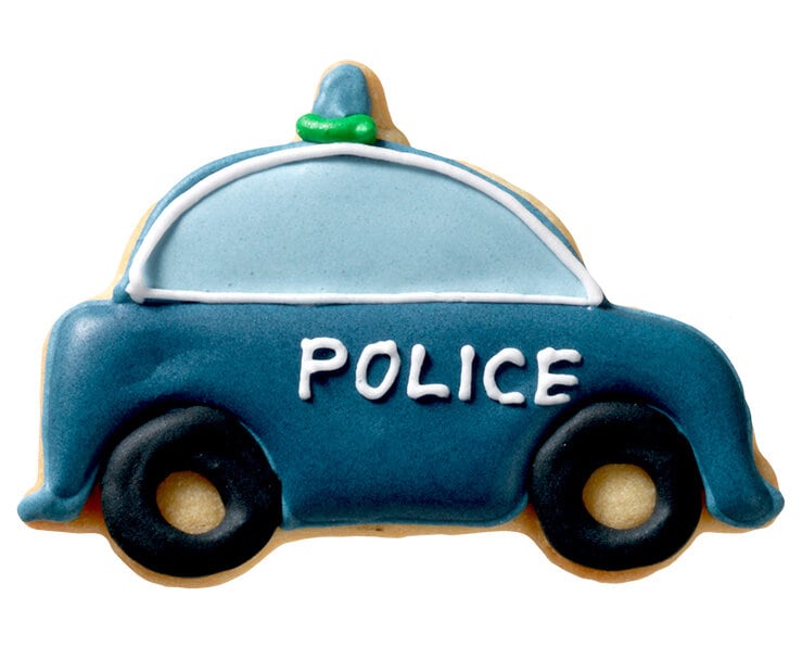 Cookie Cutter Police Car