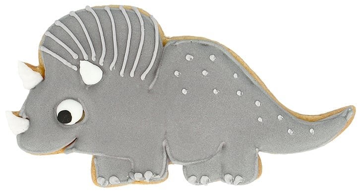 Cookie Cutter Triceratops