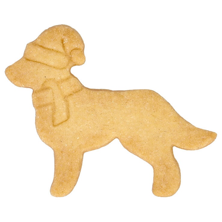 Cookie Cutter Christmas Retriever