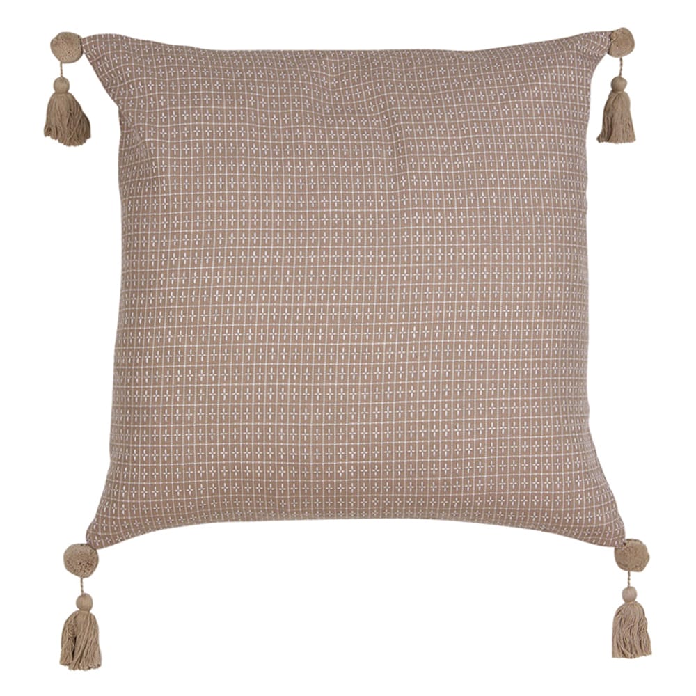 Cushion Cover Sissel Linen/White