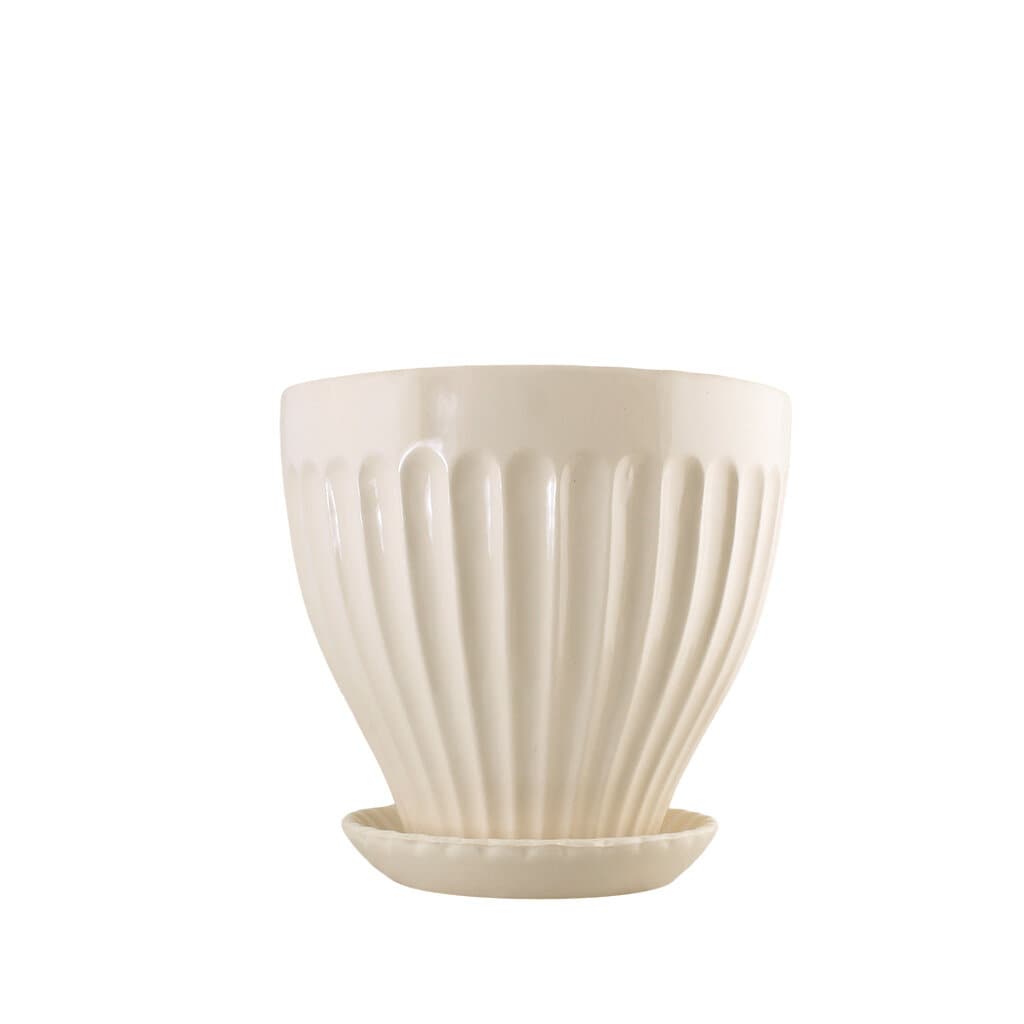 Pot Anna 17 cm Cream White