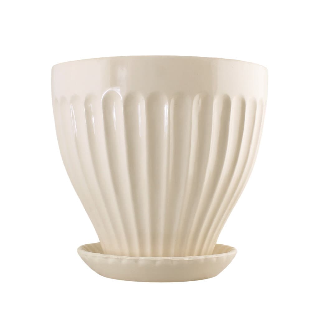 Pot Anna 25 cm Cream White