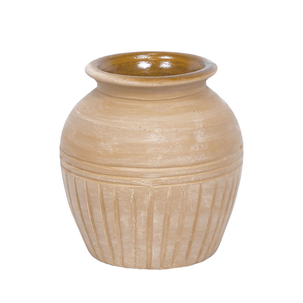 Vase Florian Earthenware Terracotta