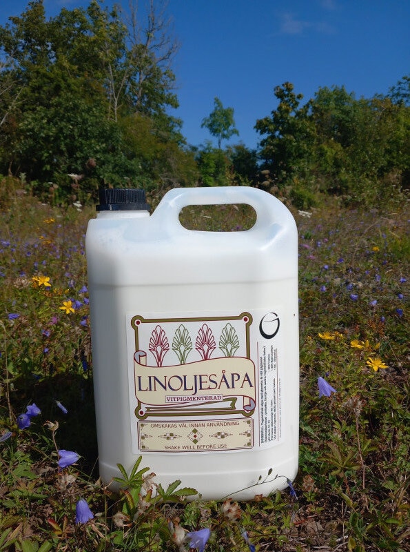 Linseed Oil Soap White Pigmented 5 L