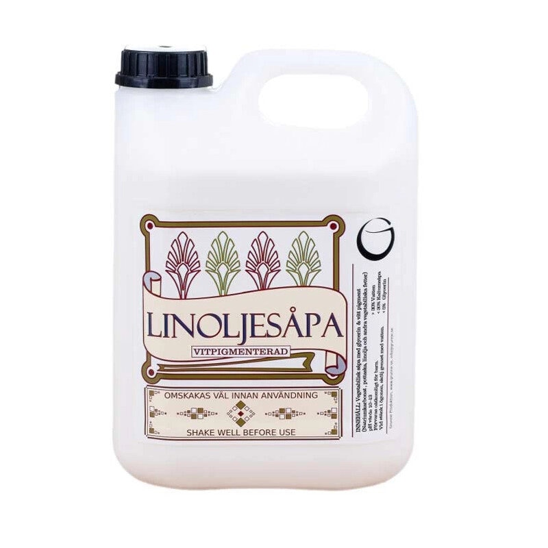 Linseed Oil Soap White Pigmented 5 L