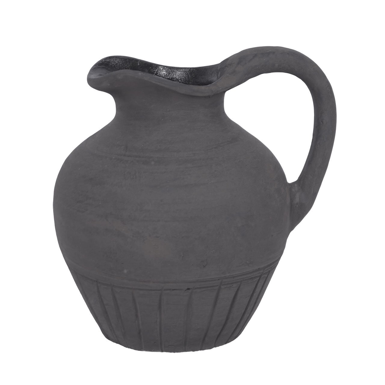 Jug Luca Earthenware Black