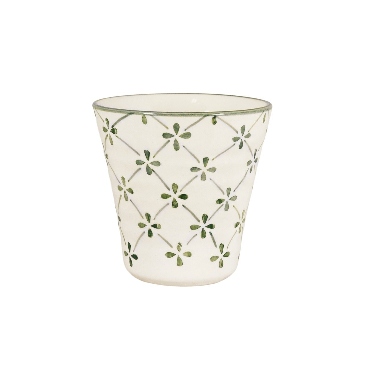 Latte Mug Marion Clover Green