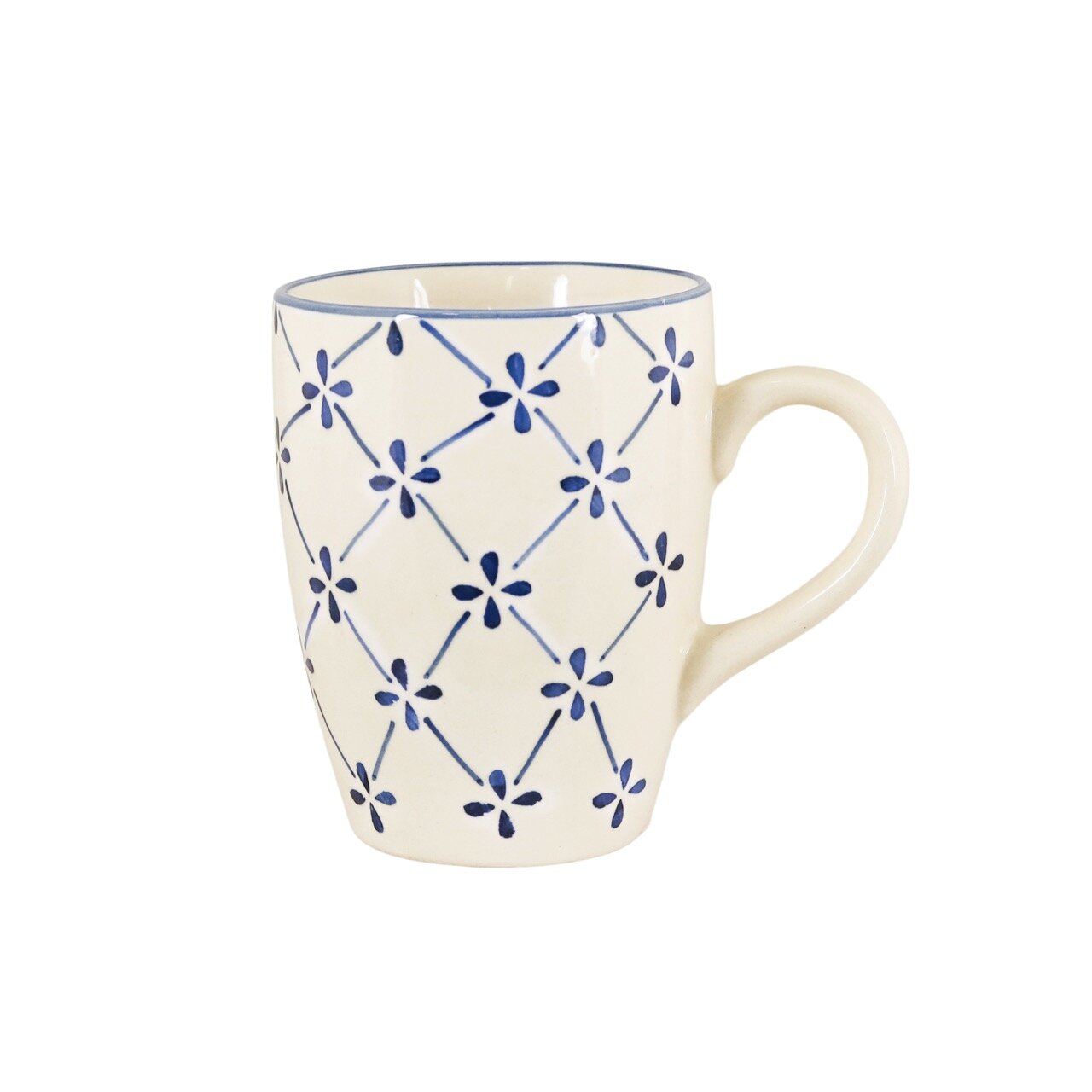 Mug w. Handle Marion Clover Blue