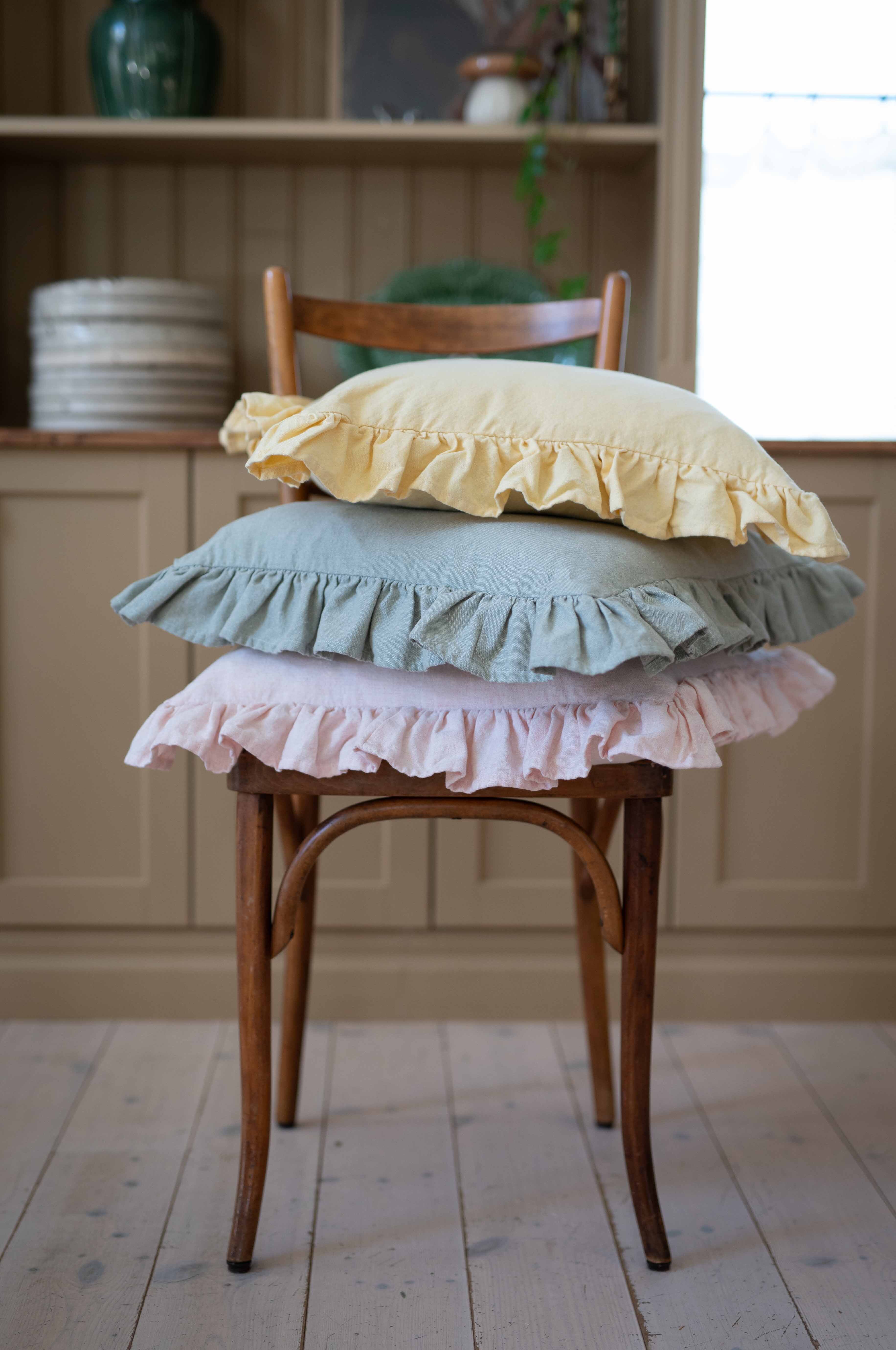 Cushion Cover Vide Yellow