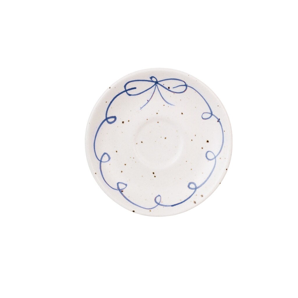 Cup w. Saucer Viola Bow Blue
