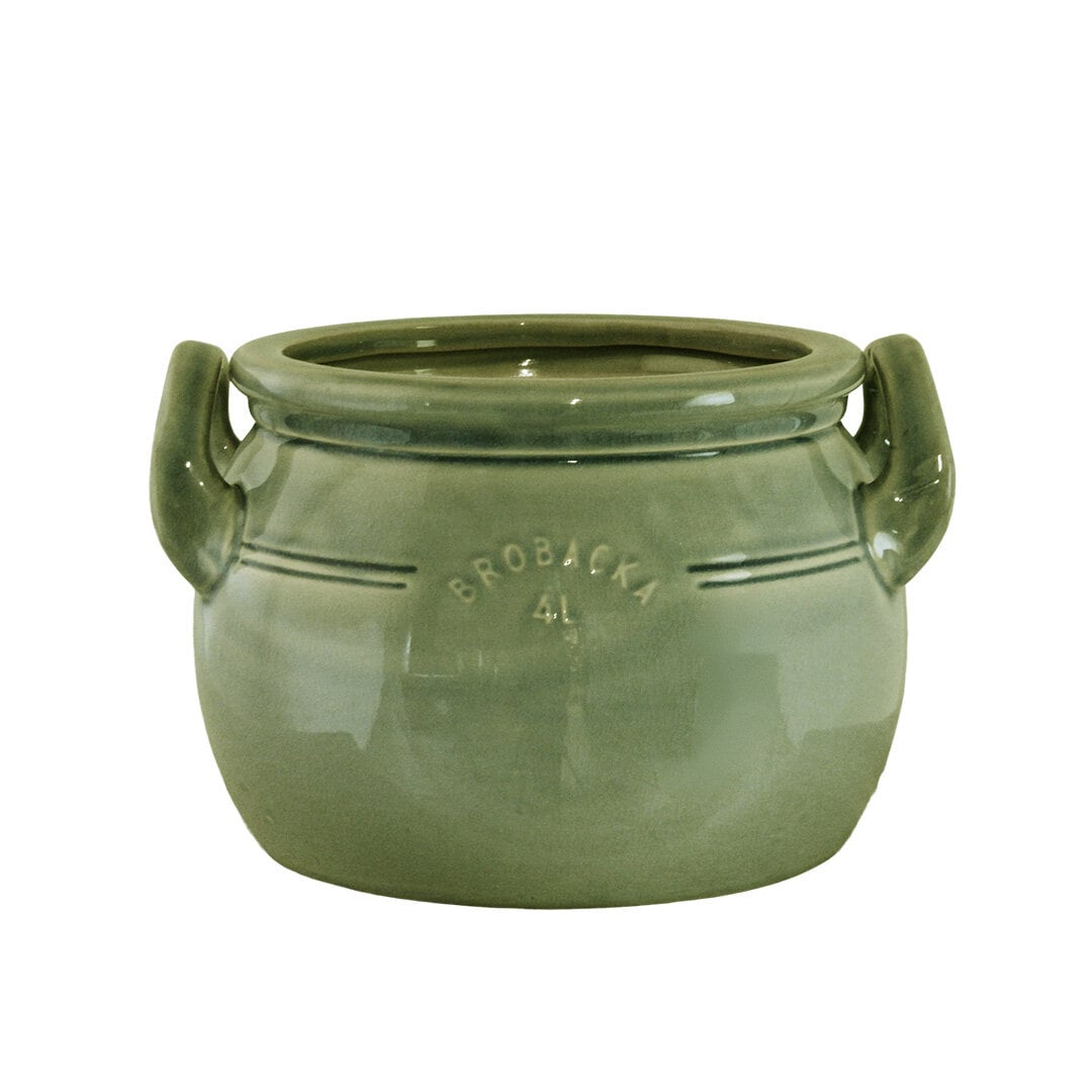 Pot Brobacka 4L Dark Green Low