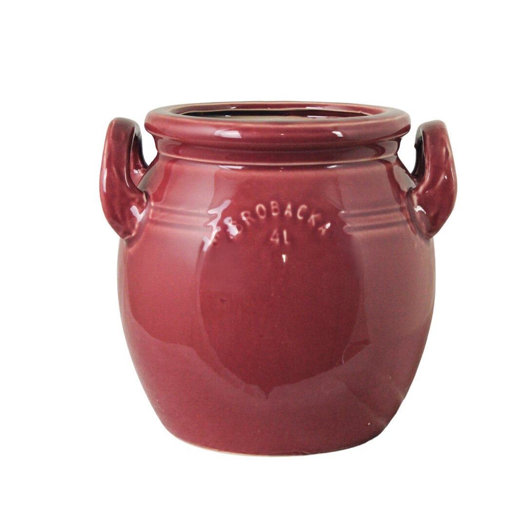 Pot Brobacka 4L Burgundy High