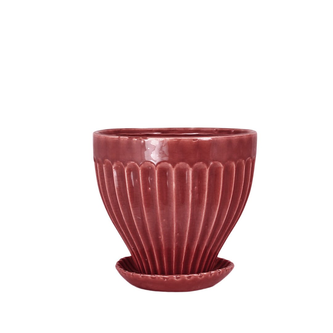 Pot Anna 17 cm Burgundy