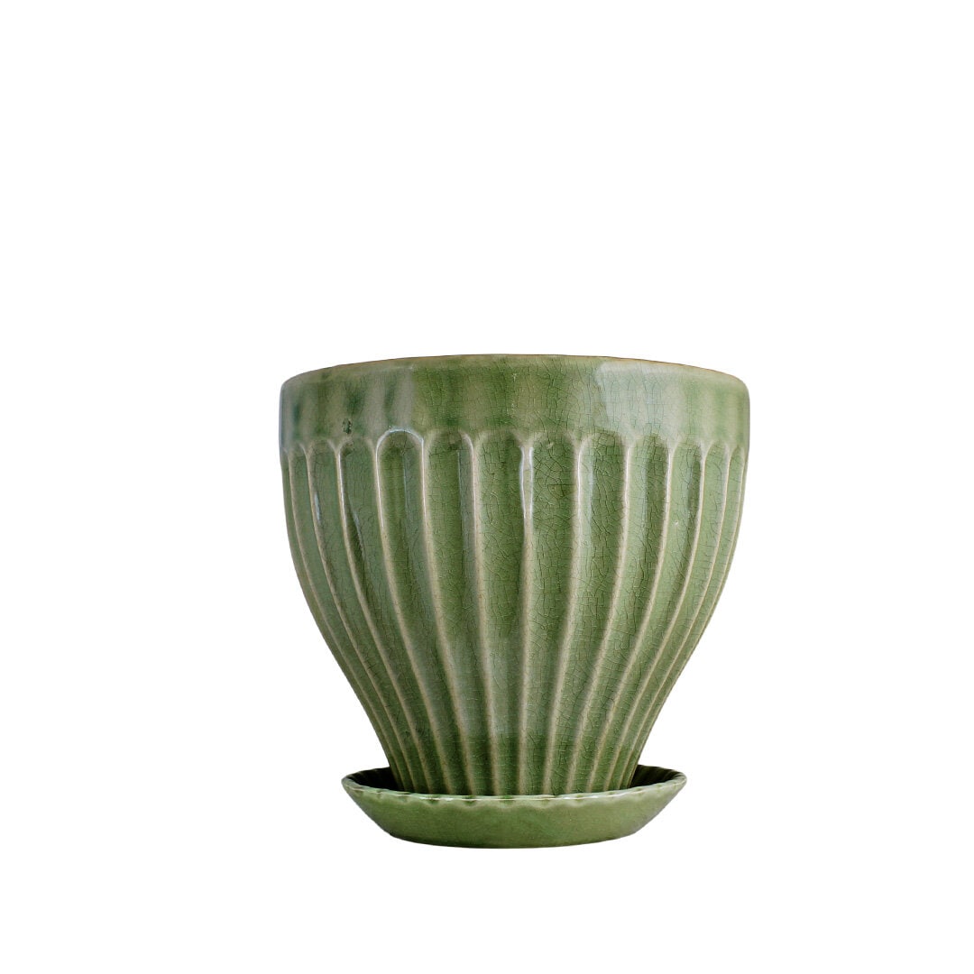 Pot Anna 17 cm Dark Green