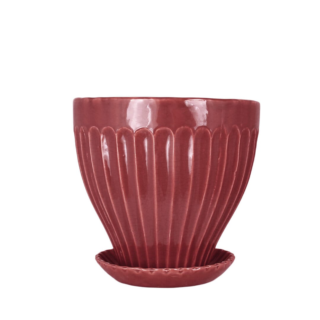 Pot Anna 21 cm Burgundy