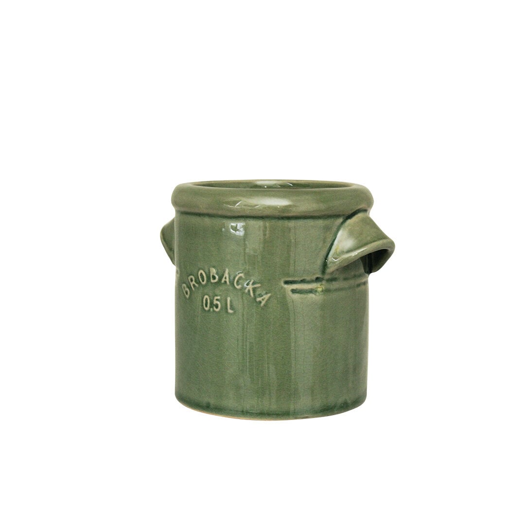 Pot Brobacka 0,5L Dark Green Straight