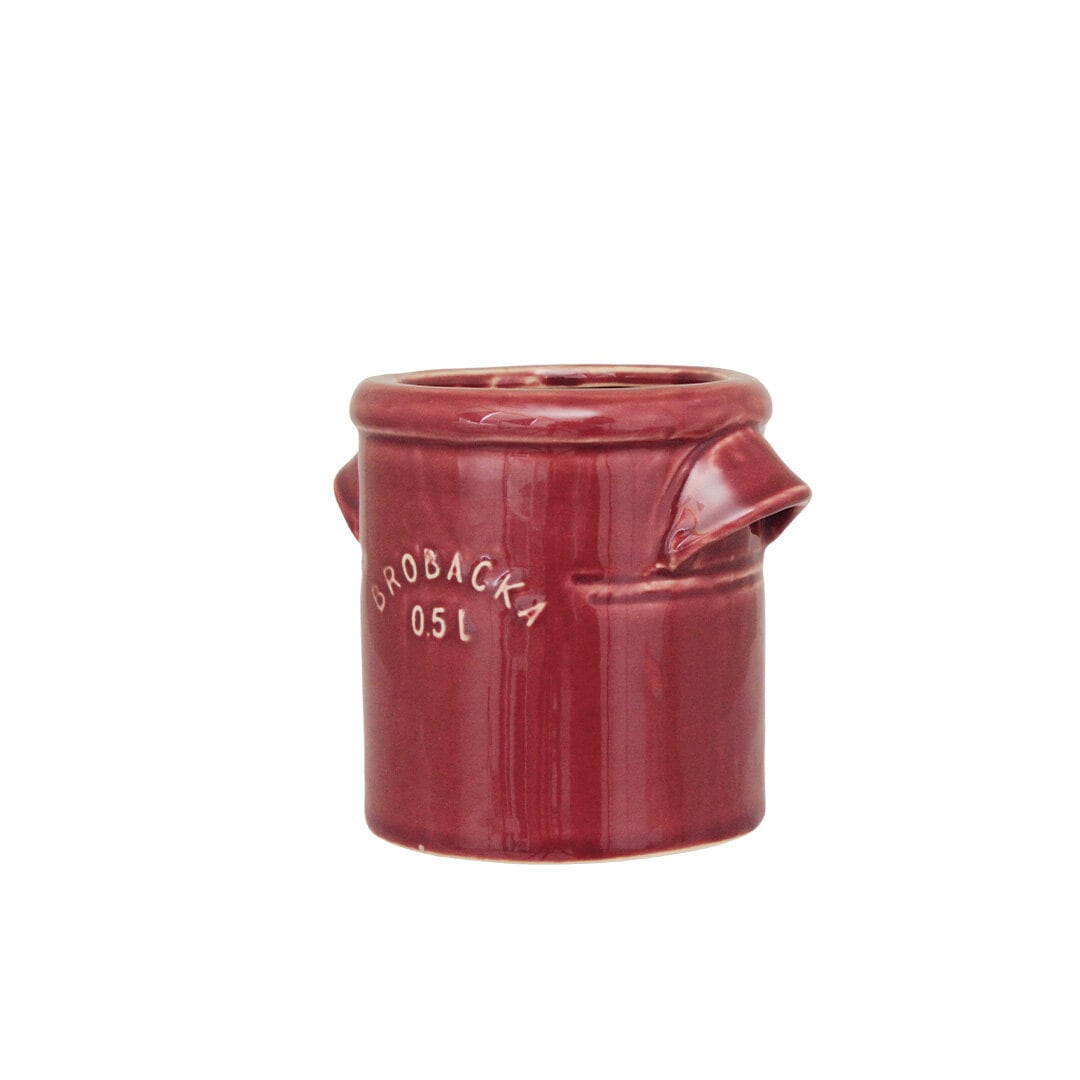 Pot Brobacka 0,5L Burgundy Straight