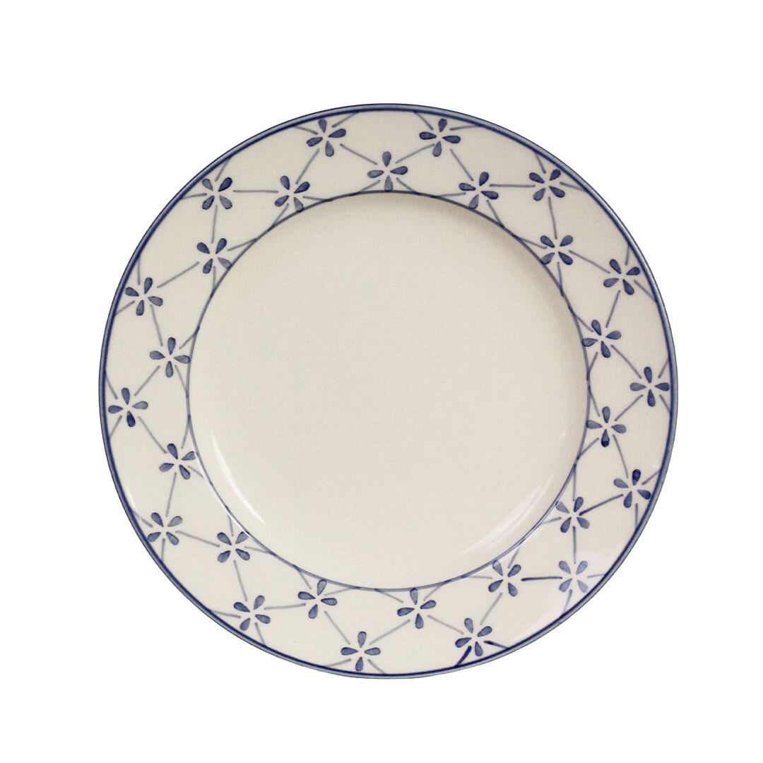 Small Plate Marion Clover Blue