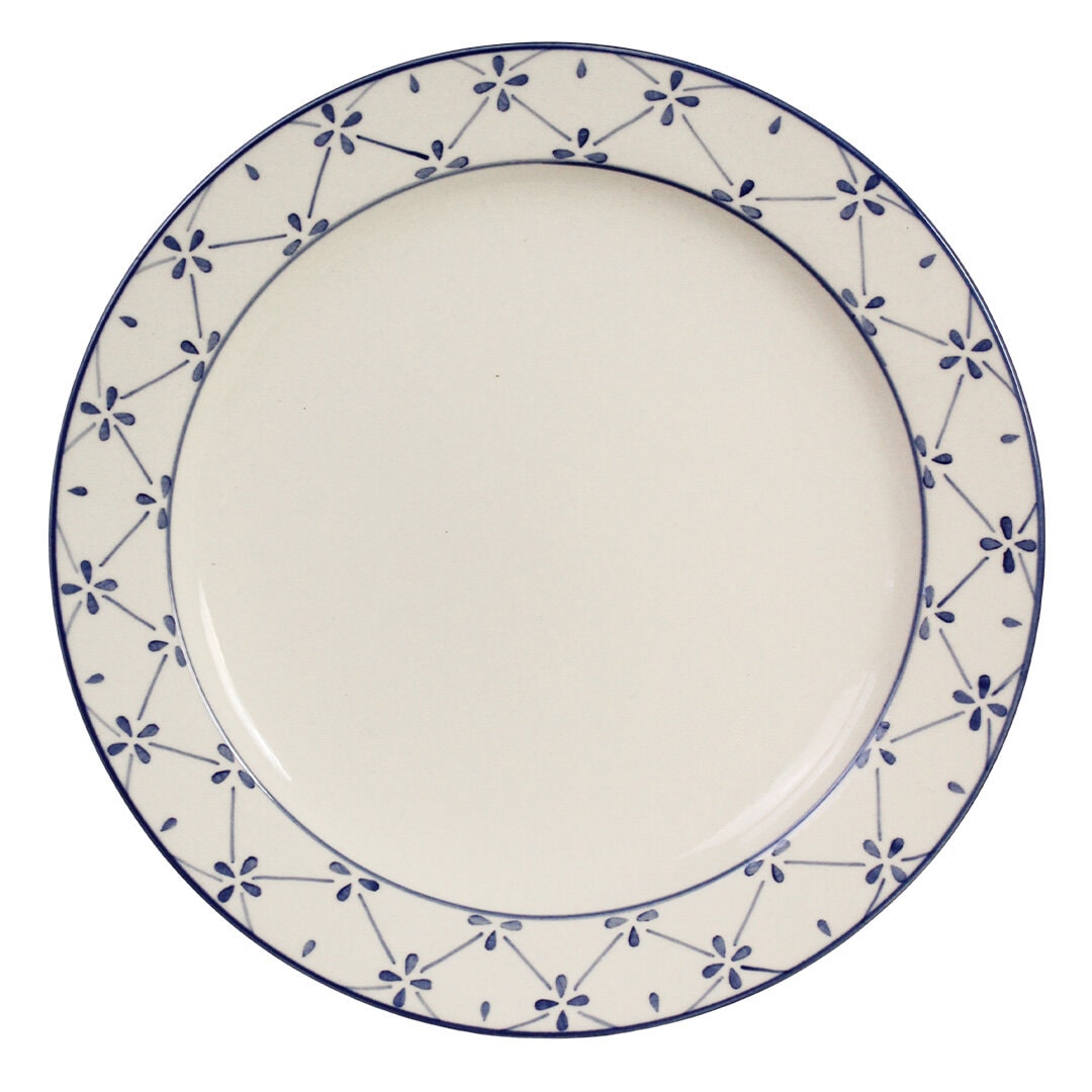 Plate Marion Clover Blue