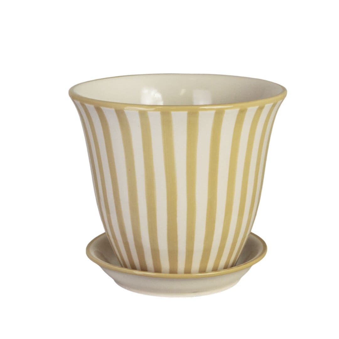 Pot Miriam 22 cm Yellow