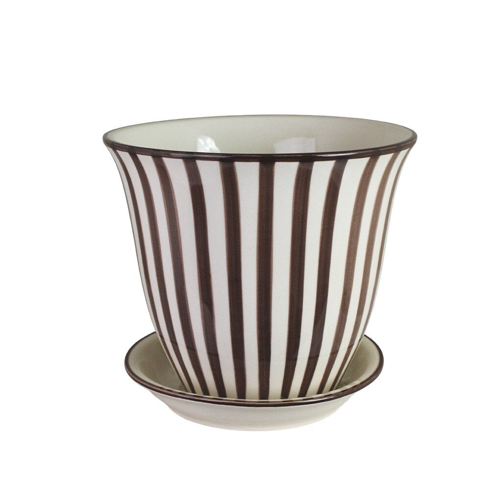 Pot Miriam 22 cm - Brown