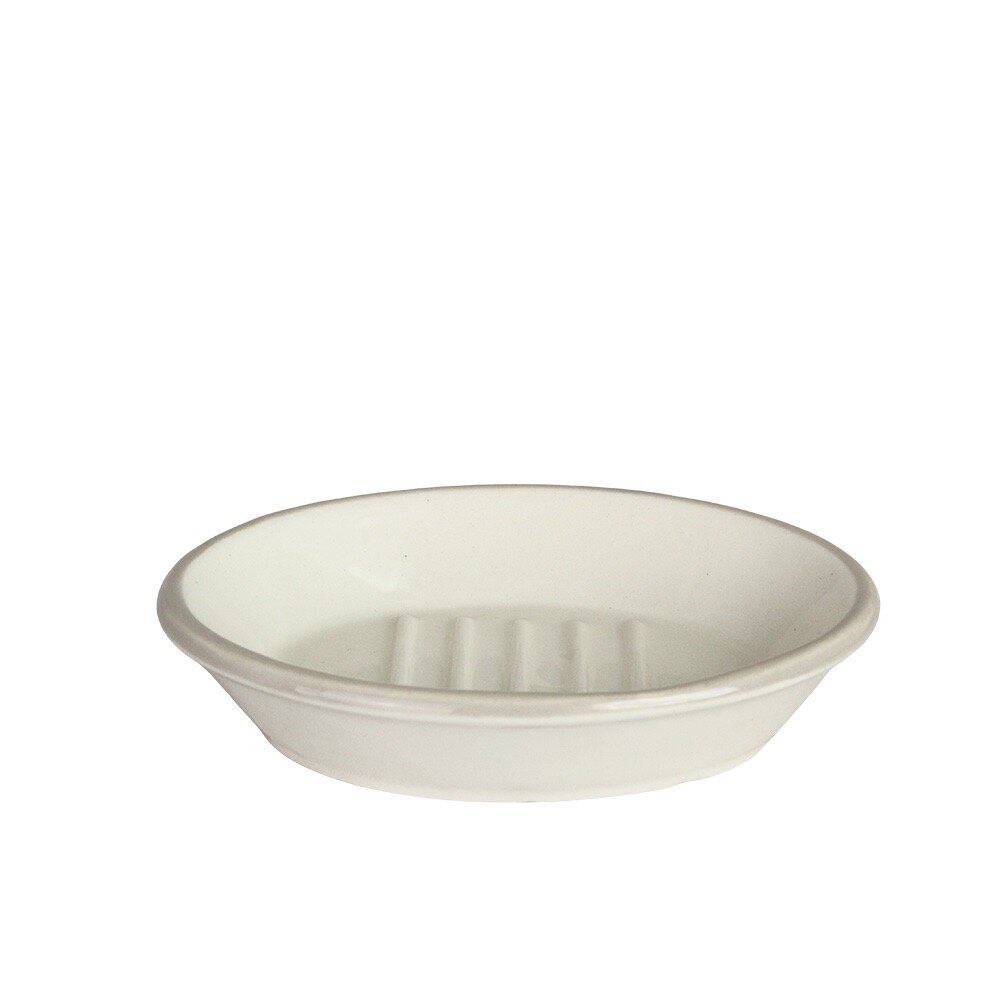 Soap Dish Edith - Beige, Cream White