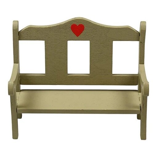 Wooden Bench for Elf Door