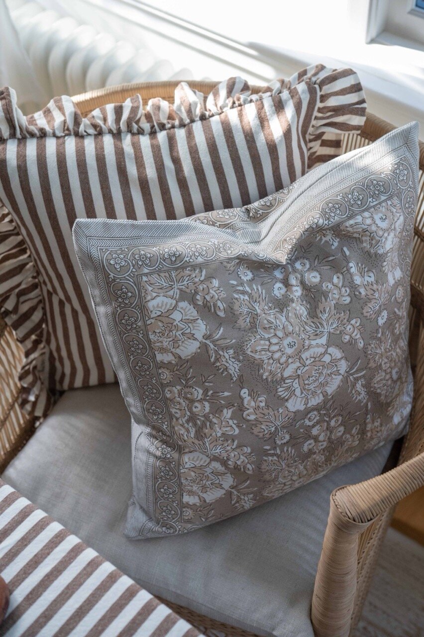 Cushion Cover Svea Cognac