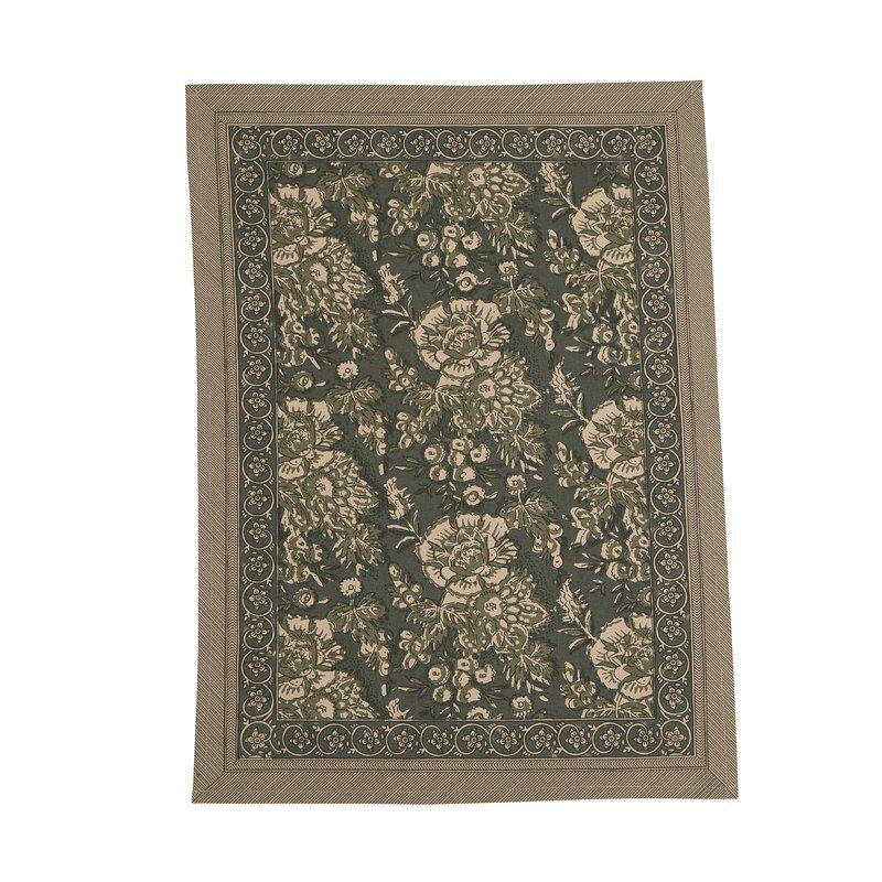 Kitchen Towel Sonia Dark Green