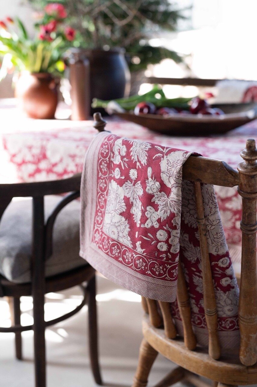 Table Cloth Sonia Red
