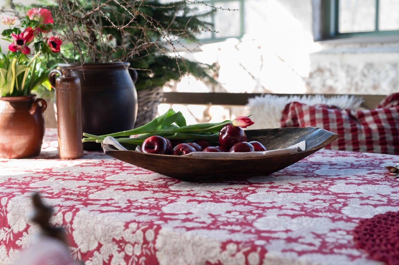 Table Cloth Sonia Red