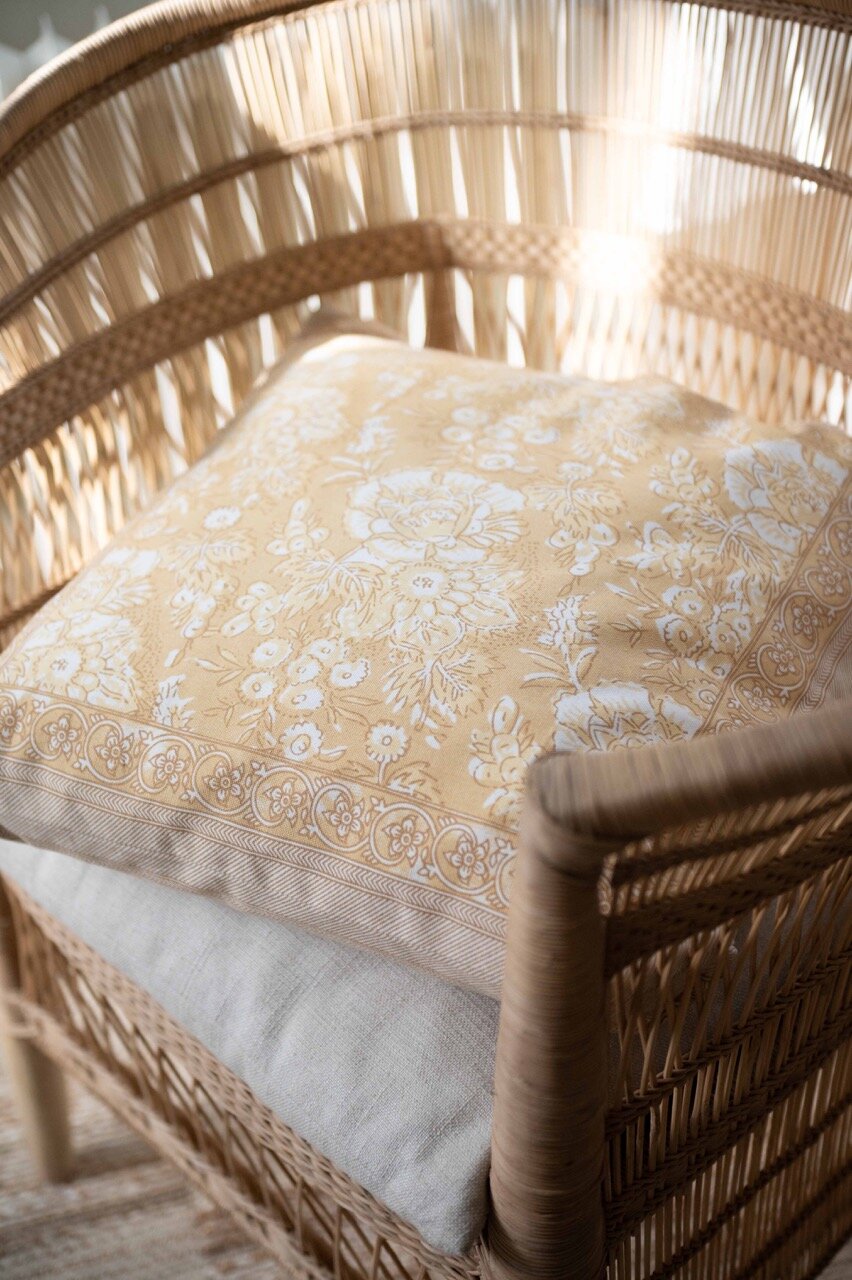 Cushion Cover Sonia Yellow