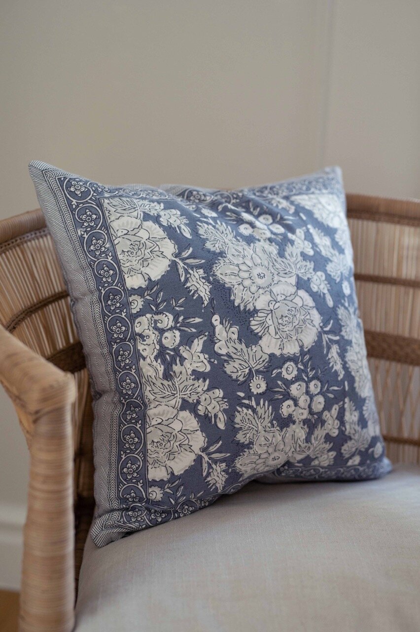 Cushion Cover Sonia Blue