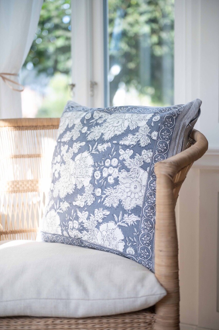 Cushion Cover Sonia Blue