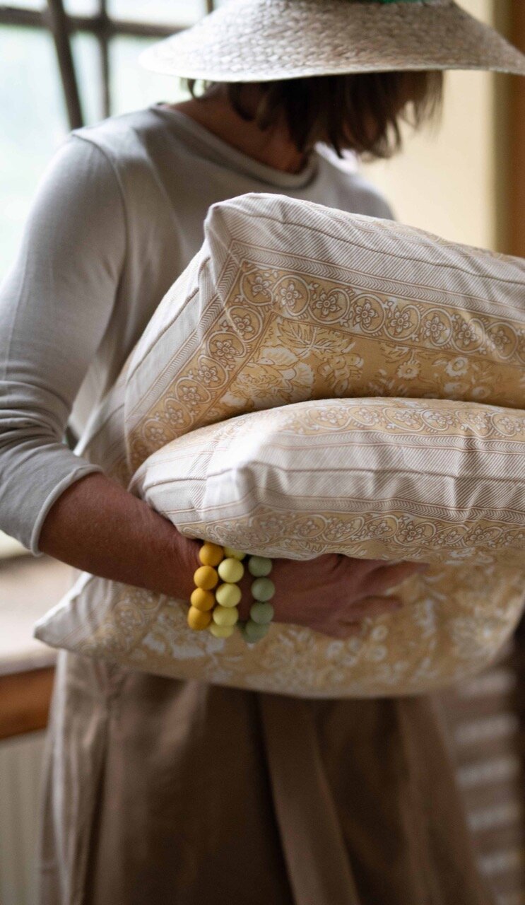 Cushion Cover Sonia Yellow