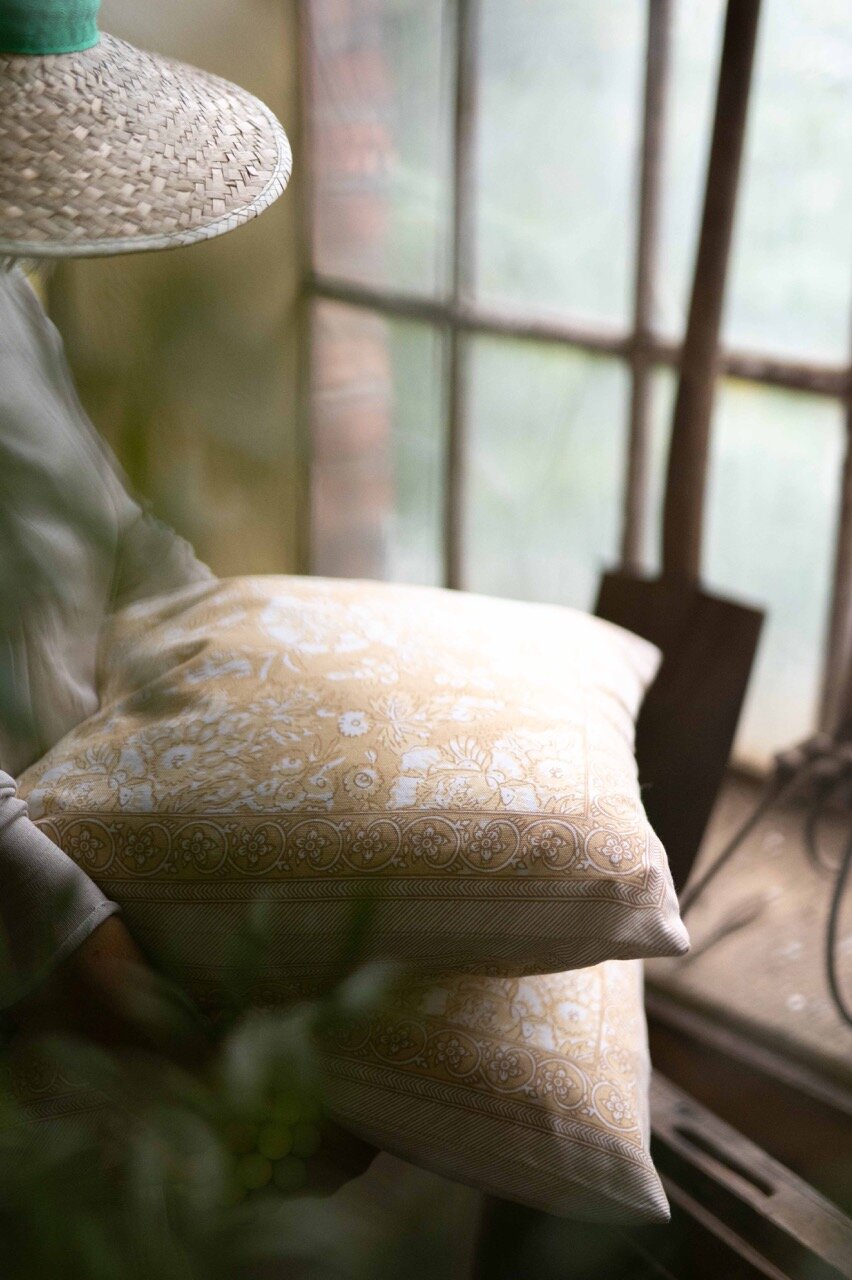 Cushion Cover Sonia Yellow
