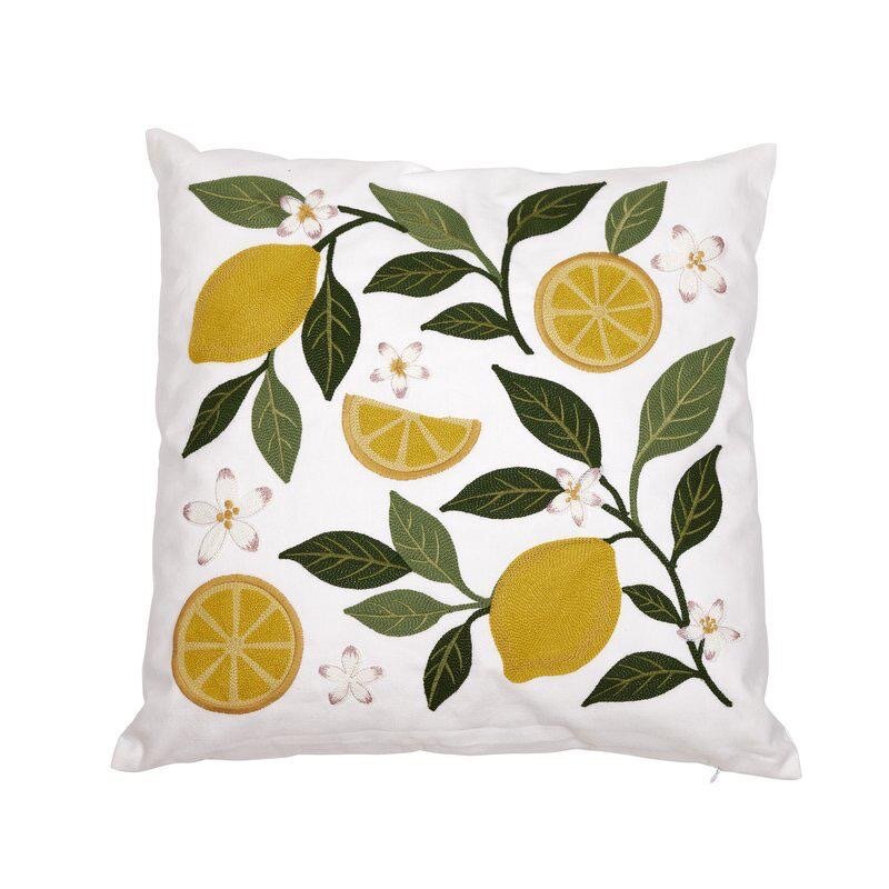 Cushion Cover Lemon Yellow