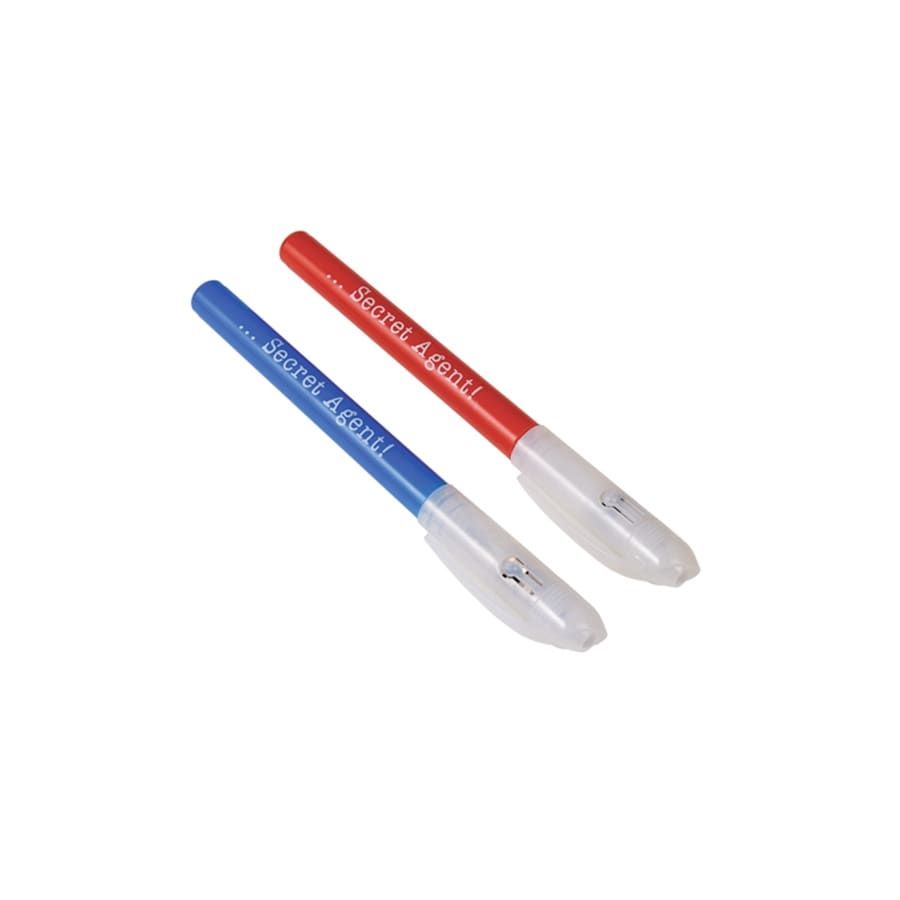 Set Of 2 Secret Agent Spy Pens