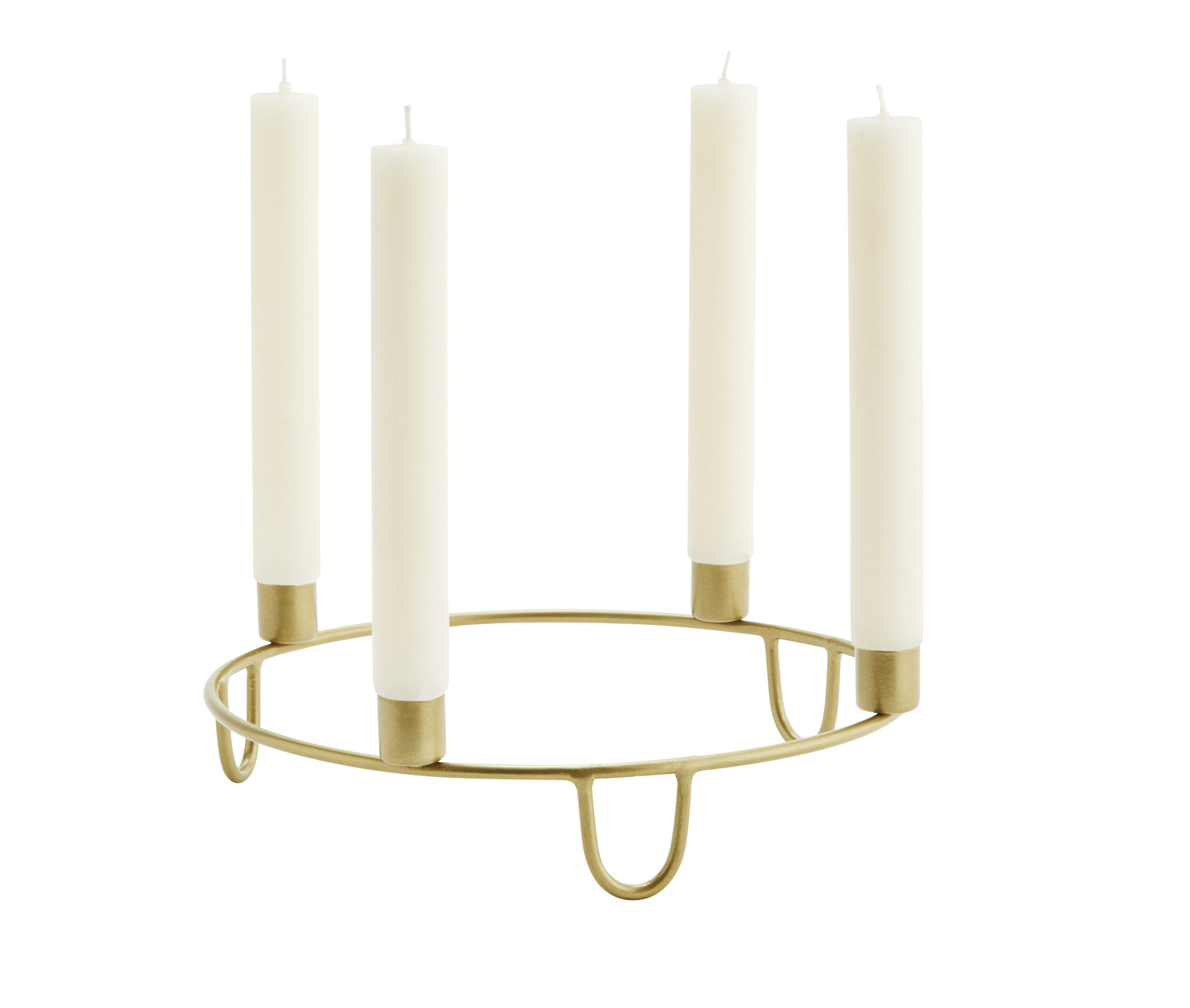 Round Candle Holder w. Feet