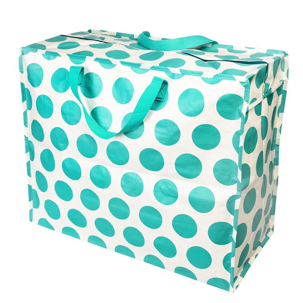 Jumbo Bag Spotlight Turquoise/Cream
