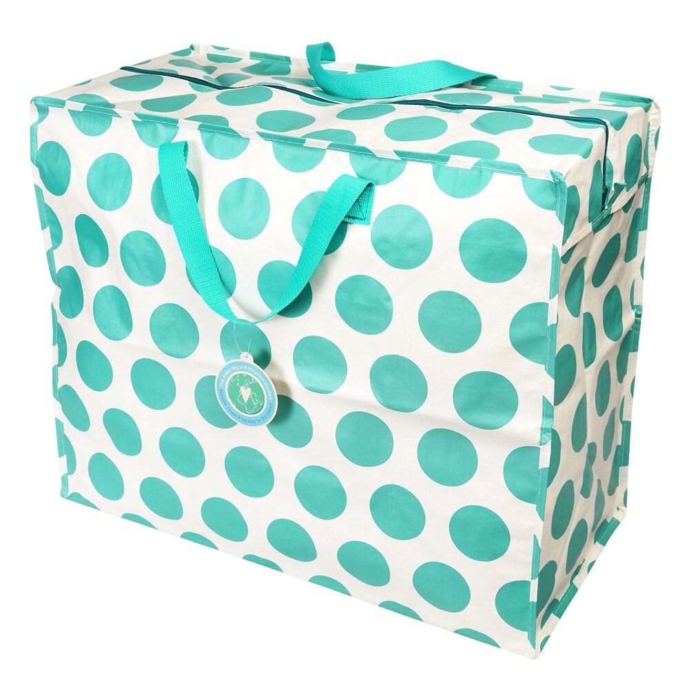 Jumbo Bag Spotlight Turquoise/Cream