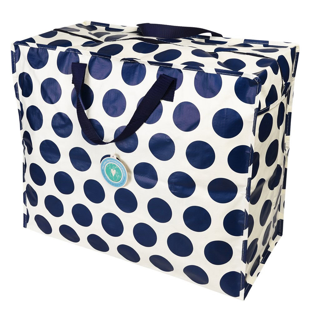 Jumbo Bag Spotlight Navy/Cream