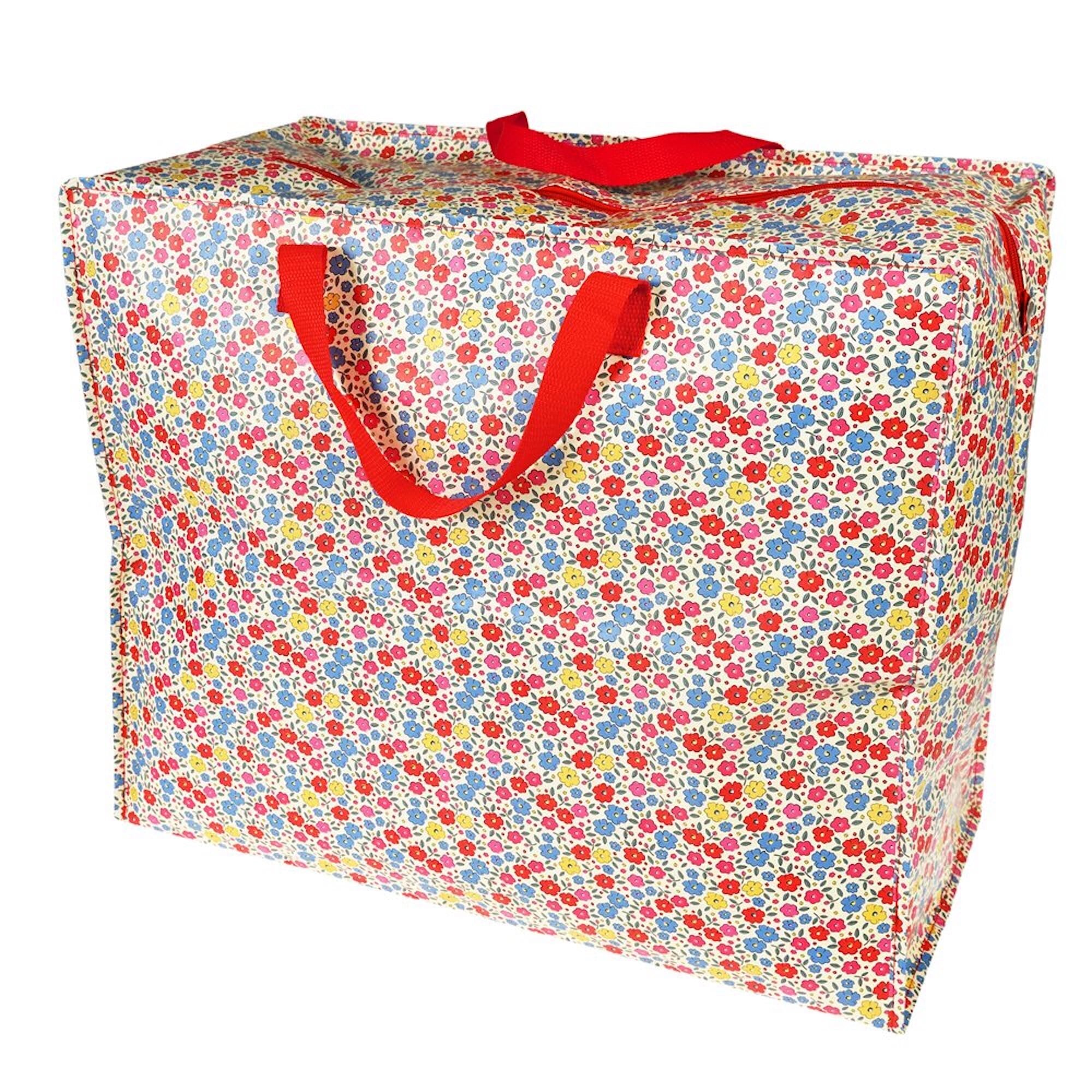 Jumbo Storage Bag Flowers