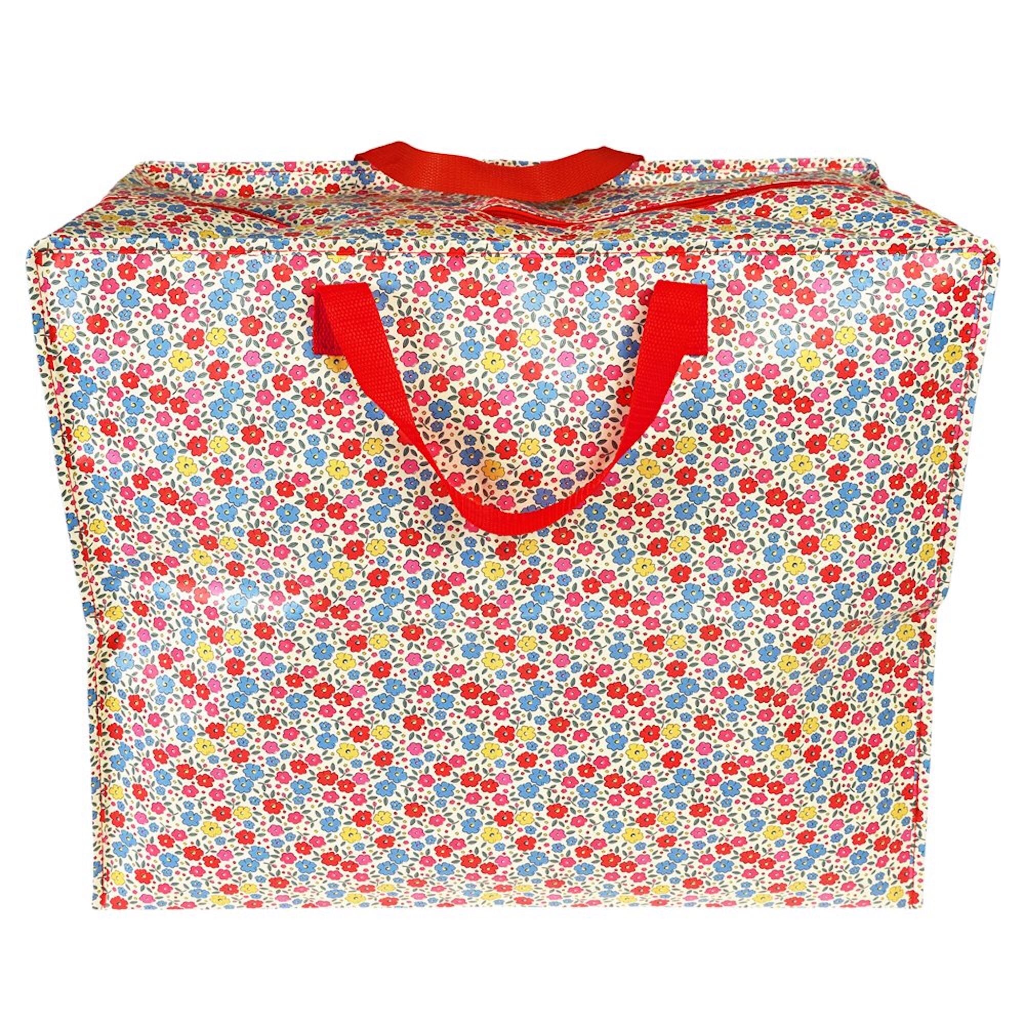 Jumbo Storage Bag Flowers