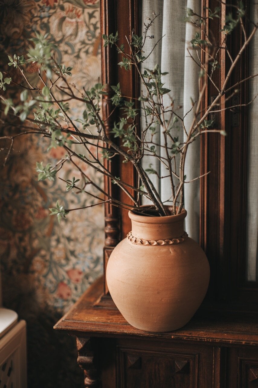 Vase Cesar Earthenware Terracotta
